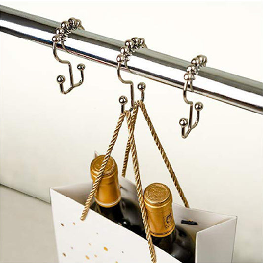 Stainless Steel Mountain-shaped Ball Curtain Hook