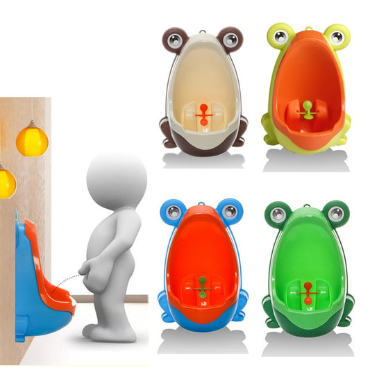 Ergonomic Frog Children Baby Pee Training With Funny Aiming Target Potty Toilet