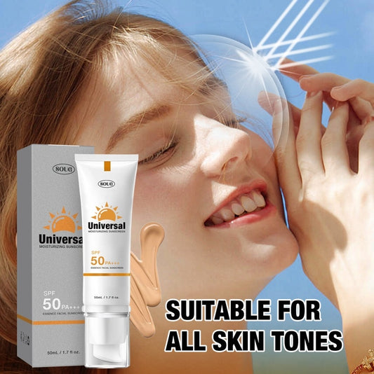 Universal Sunscreen SPF 50 PA, Protector Solar Con Color, Tinted Sunscreen, No Sticky Refreshing Non And Does Not Harm Residue For All Skin Type And UV Defense